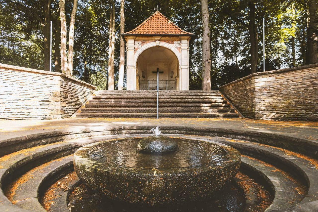 Ludgerusbrunnen Hotel Mertens Billerbeck Extérieur photo